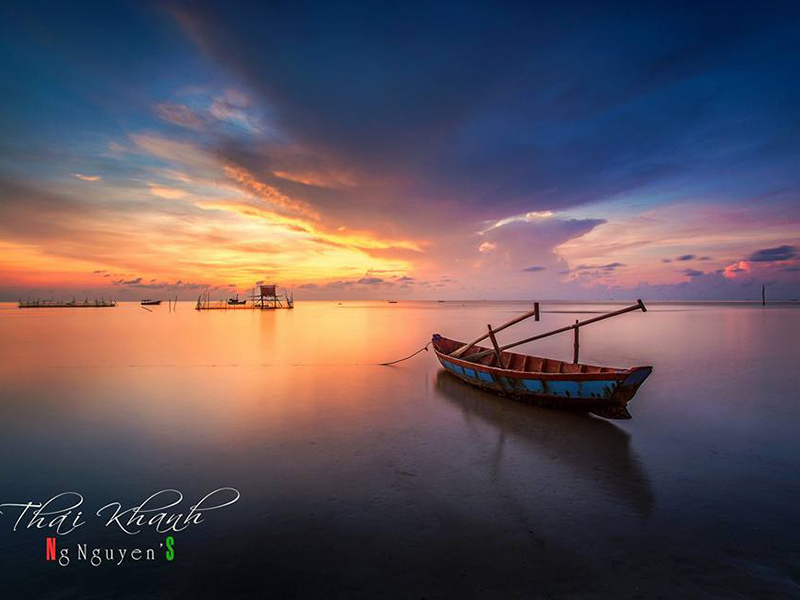 Mùa biển cạn Phú Quốc